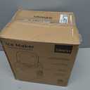 Silonn Ice Makers Countertop, 26Lbs/24H, Self-Cleaning Ice Machine, 9 Cubes Ready in 6 Mins, 2 Sizes of Bullet Ice, Ice Makers for Home Kitchen Office Bar Party, Black