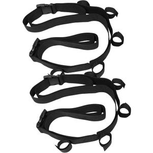 Cabilock 2pcs Fishing Rod Rack for Fishing Pole Holder Straps inside Mount for Suv Tangle Storage