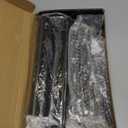 BETAZOOER 360° Adjustable Reptile Lamp Stand | Heavy Duty Metal Heat Lamp Holder (1254in) for Bearded Dragons, Snake Tanks | 180° Foldable & AntiSlip Base