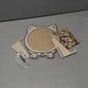 135-Piece Colored Cat Shaped Wooden Jigsaw Puzzle, Cats Shaped Wooden Puzzle, Unique Animal Shape Wood Puzzle, Creative Gifts for Cats Lovers, Home Decor (#A)