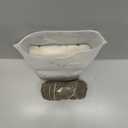 Set of 4 Soft Textured Decorative Throw Pillow Covers 16x16 Inch Cozy Farmhouse Cushion Cover Square Accent Pillow Cases for Bed Couch Sofa Living Room, Neutral