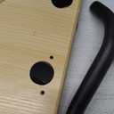 PAWZ Road Cat Desk Bed for Indoor Cats, Cat Bed for Desk Supports Up to 50 lbs, 360 Rotation & Adjustable, Nest Desktop Attachment Cats Hammock for Table, White (Beige)