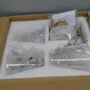 MWZ Gold Pendant Light 3 Pack,Brass Pendant Lights Kitchen Island, Dining Room Lamp Fixtures Over Table with Clear Glass Shade, Modern Mini Chandeliers,Adjustable Cord Hanging Lighting for Sink