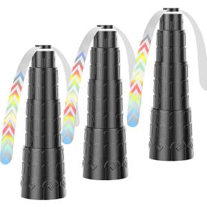 Collapsible Table Fan for Outside, Food Fans with Hanging Hook, Ultra-Quiet Tabletop Fans for Outdoor Dining & BBQ, Camping, Picnic Must Have3PCS