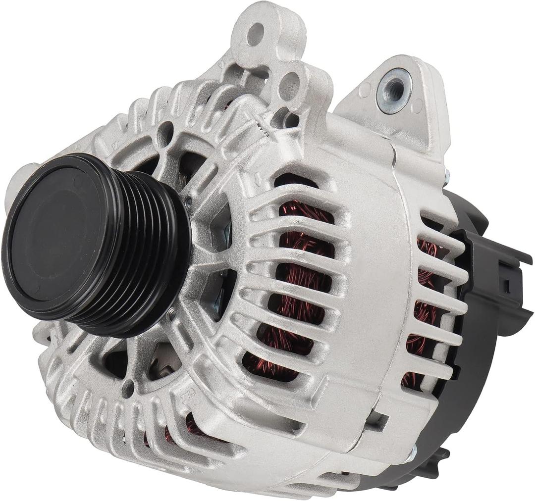 New Alternator for Audi TT 1.8L 2000-2006, for TT Quattro 1.8L 3.2L 2000-2006, for Jetta 1.8L 1.9L 2L 1999-2005, for Beetle Golf 1.8L 1.9L 2.0L 1999-2006 Replaces for ABO0229, 400-24039, AAN5178