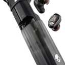 Skullcandy Method 360 ANC Wireless Earbuds, Sound by Bose, Bluetooth Headphones, Premium Noise Cancelling, Up to 40 Hrs Battery, Sweat and Water Resistant, Microphone for iPhone Android - True Black