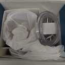 Heated Coffee Mug 11oz,Self Stirring Electric Mug with Temperature Control & Auto Shut-Off,Stainless Steel Smart Coffee Cup with Detachable Heating Base for Desk,Office,Home,Gifts for Women(Black)