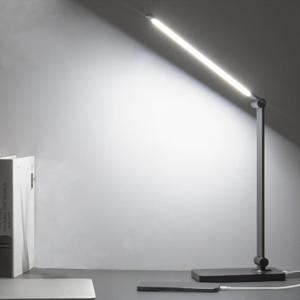 DWEPTU Rechargeable Desk Lamp LED Desk Lamps Eye-Caring Desk Lamps Dimmable Office Lamp with USB Chager Touch Control for Home Office Student Dormitory