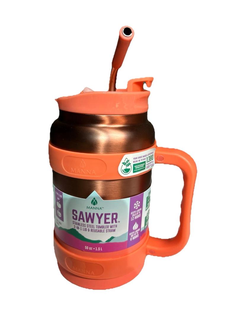 Manna SAWYER STAINLESS STEEL TUMBLER WITH 50 oz