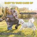 2 x IMMCUTE Dog Heat Diapers Female, X-Small, 60 Count, Breathable & Adjustable Disposable Dog Diapers, Super Absorbent, Female Dog Diapers for Heat, Excitable Urination, Incontinence