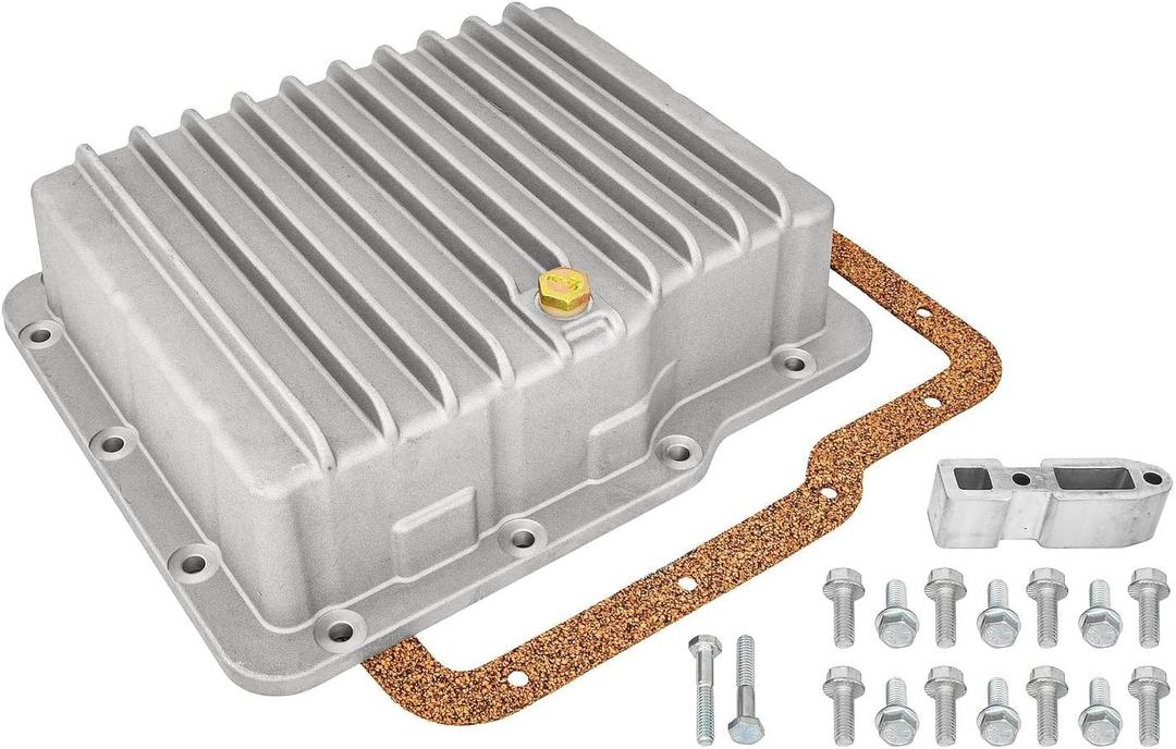 TCI 228000 GM TH400 Cast Aluminum Deep Pan (2 Extra Quarts)