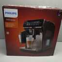 Philips 3300 Series Fully Automatic Espresso Machine with LatteGo Milk System and integrated grinder, 6 Hot & Iced Coffee Pre-Sets, 40% Quieter SilentBrew, 15-Bar Pressure, Glossy Black (EP3341/50)