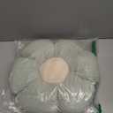 XIAIJIA Flower Pillow Flowers Shaped Pillow Cushion Decorative Daisy Pillow for Bed Cute Throw Pillow Flower Floor Pillow Soft Seat Cushion Sage Green Cushion 15.7"