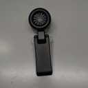 Portable Handheld Turbo Fan, 5 Gear Wind, Battery Operated, Up to 12 Working Hours, 3 IN 1 Hand Fans with Air Turbo Tech Cooling Fan for Outdoor Activities, Travel, Beach (Black)