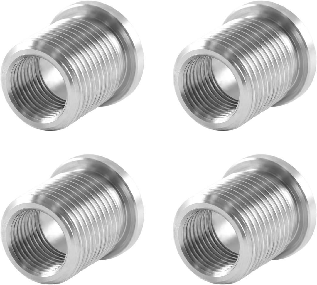 Set of 4 Spark Plug Port Insert Installer M14 x 1.25 Compatible with Ford Triton Motor 4.6L 5.4L 6.8L V-10 Two Valve Engines from 1996 to 2003 Replace#:389100 389-100