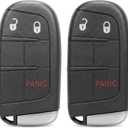 2 x Key Fob Replacement for 2011-2020 Dodge Journey Charger Chrysler 300 2015-2018 Dodge Challenger 2014-2016 Dodge Dart Keyless Entry Remote M3N-40821302 2Pcs