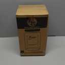 kitchentoolz Extra Large Mason Jar - 1 Gallon Glass Wide Mouth Jar with Airtight Wooden Lid, Food Storage Container with Measurement Markings For Kitchen Pantry, Pickling, Cookies, Flour & Sugar