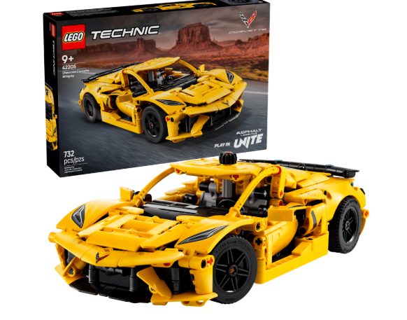 LEGO Technic: Chevrolet Corvette Stingray Yellow