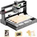3018 CNC Router Mahine 3 Axis Desktop All-Metal CNC Router Machine with GRBL Offline Control Mini CNC Machine for Plastic Acrylic PCB PVC Wood Carving Milling, Engraving Area 300x180x40mm