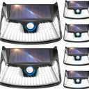 152LED Solar Motion Light Outdoor, 850LM Super Bright 3-Mode Motion Sensor Light, IP65 Waterproof, 270° Wide-Angle Security Light, Solar Powered Flood Lamp for Garden, Wall, Fence, and Garage (6 Pack)