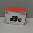 OR O R O W OROW Computer Speakers,Mini PC Speakers with Subwoofer,2.1 Desktop Speaker with RGB Lights,USB Powered, Stereo Sound,Gaming Speakerwith 3.5mm Aux Cable for Monitor/Laptop/Tablet(S212) (Black)