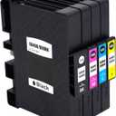 F FINDERS&CO Sawgrass SG400 SG800 Sublimation Ink Cartridge High Yield Replacement for Sawgrass Virtuoso SG 400 SG 800 Printer (1 Black, 1 Cyan, 1 Magenta, 1 Yellow)