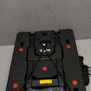 GtIiFmTe Folding Hand Truck Lightweight Hand Truck Dolly Foldable, Luggage cart with 4 Rotate Wheels, Utility Cart with Adjustable Handle, Collapsible Dolly for Moving (Black)