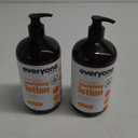 Everyone 2-in-1 Lotion for Hands/Body, 32 ounce (Pack of 2) Coconut and Lemon made with Essential Oils for Men and Women