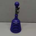 Luigi's Sink Plunger Kitchen - Sink Plunger Bathroom - Drain Bathtub or Shower - Small and Powerful Clog Remover - Commercial Style "Plumbers Plungers" with Large Bellows - Blue - Small