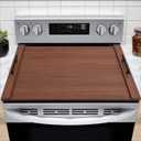 Gas Stove Top Covers/Noodle Board Stove Cover for Electric & Gas Stoves, Stovetop Cover with Handles (Walnut), 30 inches x 22.05 inches