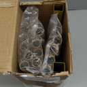 Metal Arch Backdrop Stand 7.2FT Gold Wedding Balloon Arched Backdrop Stand Square Arch Frame for Birthday Valentines Day Party Bridal Baby Shower, Ceremony Decoration