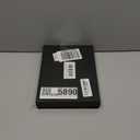 Leather Junior Padfolio for Men & Women with Pen Loop, Italian Calfskin, Business Portfolio Notebook Folder (Antiqued Black)