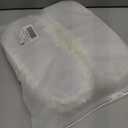 Laahoem Animal Slippers Soft Sole Indoor Shoes Winter Warm Thick Plush Fuzzy House Socks Furry Home Slippers For Girls Women Boys Men (White)