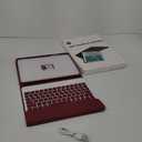 ABSONE for iPad A16 11th 10th Generation Case with Keyboard, 7 Colors Backlit Detachable Wireless Folio Keyboard Cover with Pencil Holder for iPad A16 11 inch Gen 2025 10th Gen 10.9 Inch 2022 Red