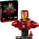 LEGO Marvel Iron Man MK4 Bust - Building Kit for Adults, Ages 18+ - Includes Iron Man Minifigure - Collectible Model for Super Hero Fans - Gift for Men and Women - 76327
