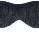 Cosela Self Adhesive Fake Mustache for Men Classic Fake Beard Stick On Costume Mustache for Cosplay Party Halloween (Black)