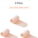 Toddler Girls Tights Dance Ballet Footed Leggings Ultra Soft Stockings for Kids Students (Pink, S)