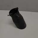 Car Rear Tailpipe, Universal Modification Exhaust End Pipe Car Accessories, Compatible For Most Car(Black bevell)
