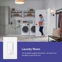 Lutron Maestro LED+ Motion Sensor/Dimmer Switch | 150W LED | Single Pole/Multi-Location | MSCL-OP153M-SW | Snow