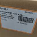 Hippeas Chickpea Puffs, Bohemian Barbecue (Pack of 6), 4 Ounce, 4g Protein, 3g Fiber, Vegan, Gluten-Free, Crunchy, Plant Protein Snacks (BBD 08/09/26)