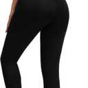 Women's Sherpa Fleece Lined Leggings Thermal Warm Winter Tights Tummy Control Thick Soft Yoga Pants (Medium, Black)