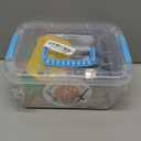 Juboury Kitchen Pretend Play Toys with Stainless Steel Cookware Pots and Pans Set, Cooking Utensils, Apron & Chef Hat, Cutting Vegetables for Kids, Girls, Boys, Toddlers