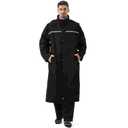 Rain Ponchos for Adults Men Reusable Rain Coats Long Loose Waterproofs Jackets with Hood