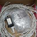 Hairui Lighted Birch Garland 6FT 120 LED Fairy Lights Plug in Pre-lit Twig Vine Lights for Christmas Fireplace Mantle Table Decoration Indoor Outdoor