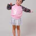 ZYBOUTIC Girls Sequin Jackets Kids Sparkle Jacket Zip Up Outwear Toddler Boys Glitter Sleeve Shiny Metallic Coat Birthday Cloth Christmas Rainbow Pink02 8 Years