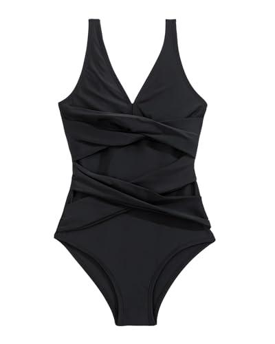 J.E Sterguard Girls'One Piece Swimsuit Teen Cover The Belly Beach Sport Girls Bathing Suits, Girls Black Swimsuits Size 12 XL, 1280-B J.E Sterguard Girls'One Piece Swimsuit Teen Cover The Belly Beach Sport Girls Bathing Suits, Girls Black Swimsuits Size 12 XL, 1280-B