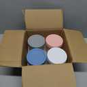 4 Pack Overnight Oats Containers with Lids and Spoons - DRKIO 16 Oz Glass Mason Jars for Overnight Oats Leak Proof Oatmeal Container Great for Cereal Fruit Vegetable Milk Salad Yogurt Meal Prep