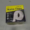 WINNOW Bulk Heavy Duty Nano Double Sided Tape (2 Rolls, 1.2"x120") - Industrial-Strength Adhesive for Student/Office/Classroom/Dormitory Facility Supplies Reusable & Removable Mounting Solution