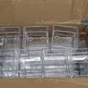 SMARTAKE 30-Piece Drawer Organizer with Non-Slip Silicone Pads, 7-Size Desk Drawer Organizer Trays Storage Tray for Makeup, Jewelries, Utensils in Bedroom Dresser, Office and Kitchen (Clear)