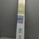 Cordless Light Filtering Mini Blind, 35 x 64 in, Pearl White